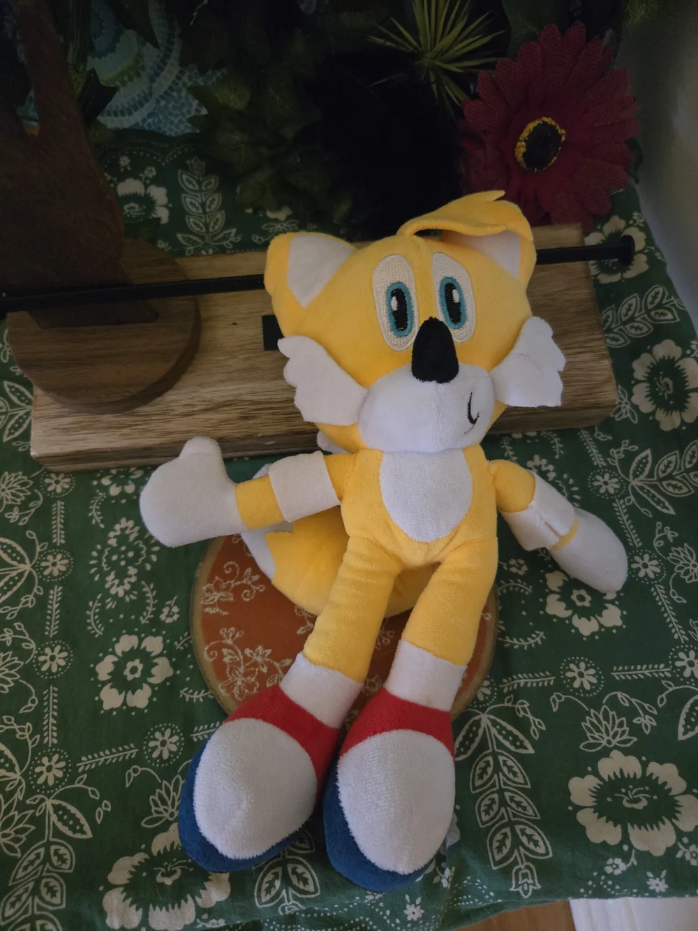 4/$15 Sonic Yellow Tails Plush Character Doll Kid Toys Collectibles